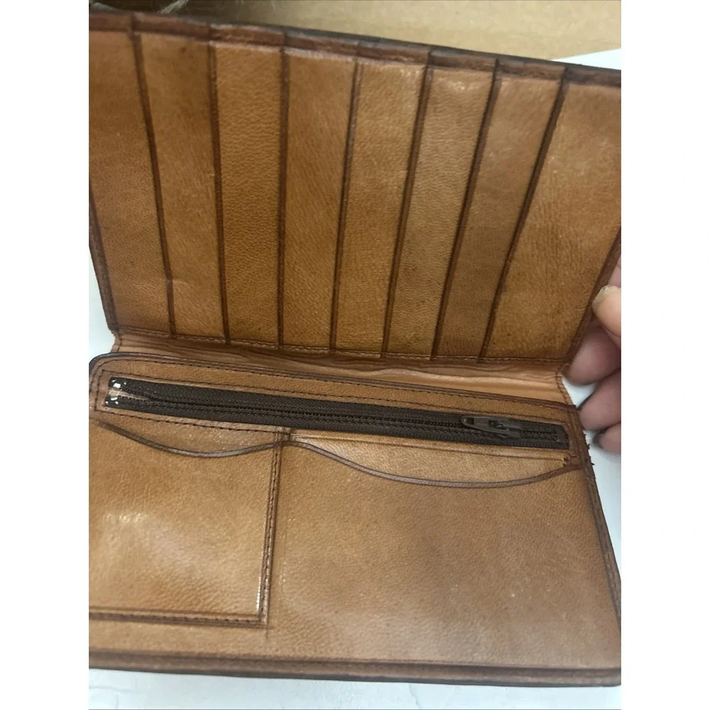 Vintage Mexico Handcrafted‎ Leather Wallet